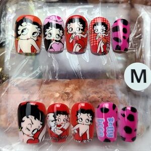 Cartoon Press-on Nail Set